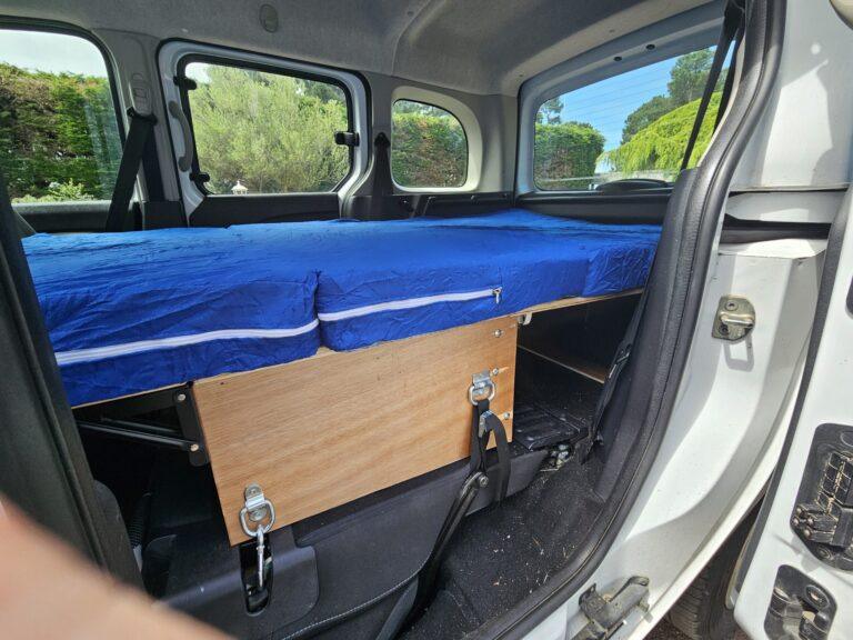 matelas dans un kangoo